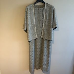 Hand sewn 2 Piece Evening Gown